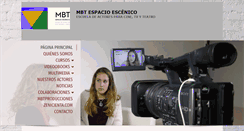 Desktop Screenshot of mbtproducciones.com